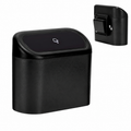 Mini Car Trash Can with Lid, Small Car Garbage Can, Cute Leakproof ABS Trash Bin, Cars Accessories for Interior, Garbage Bin for Car, Home