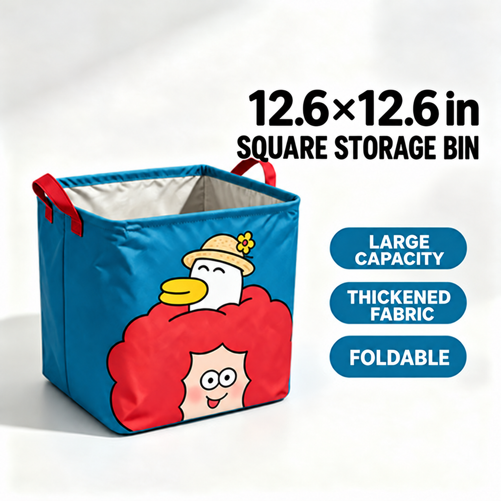 Foldable Car Trunk Organizer Storage Bin with Handles, Collapsible Car Storage Organizer for Groceries, Toys and Travel Essentials