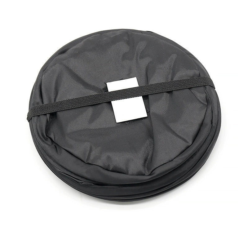 Collapsible Car Trash Can – Foldable In-Car Storage Bin for Front or Back Seats, Can Be Hung or Placed Upright
