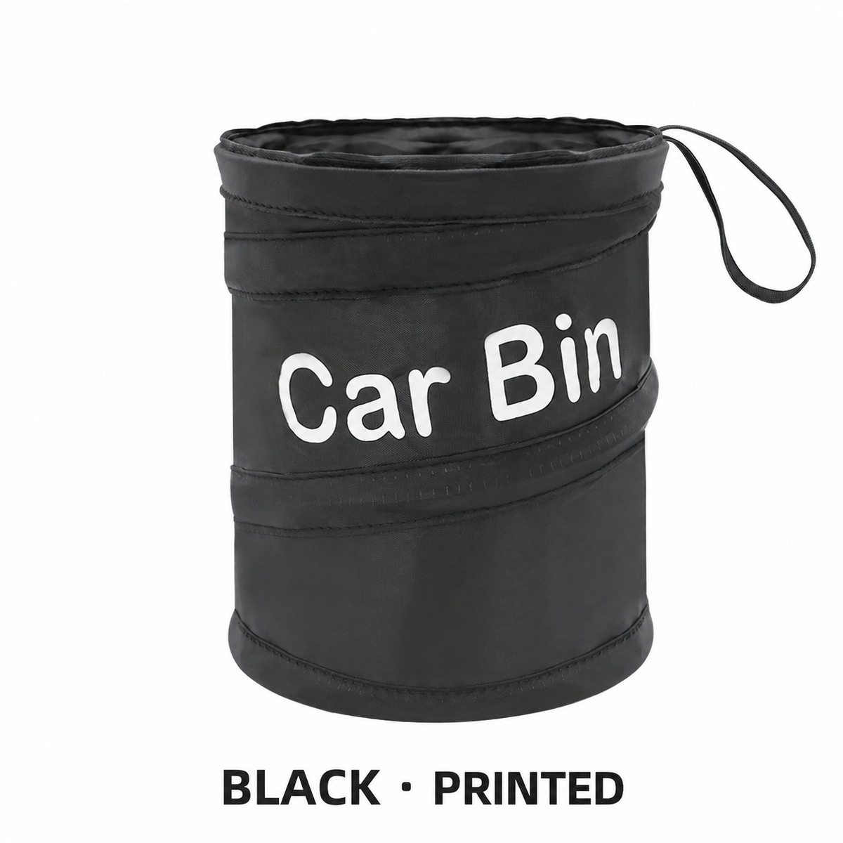Collapsible Car Trash Can – Foldable In-Car Storage Bin for Front or Back Seats, Can Be Hung or Placed Upright
